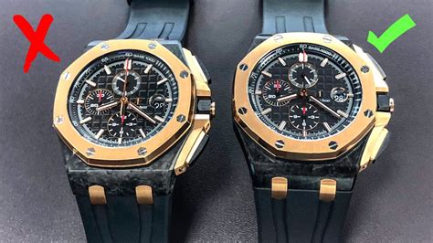 how to spot a fake ap royal oak watch|royal oak watches for sale.